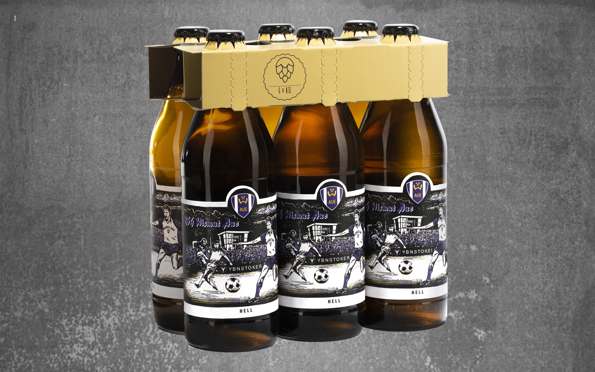 3914_Bier_Sixpack Bier WISMUT HELL 6er-Träger