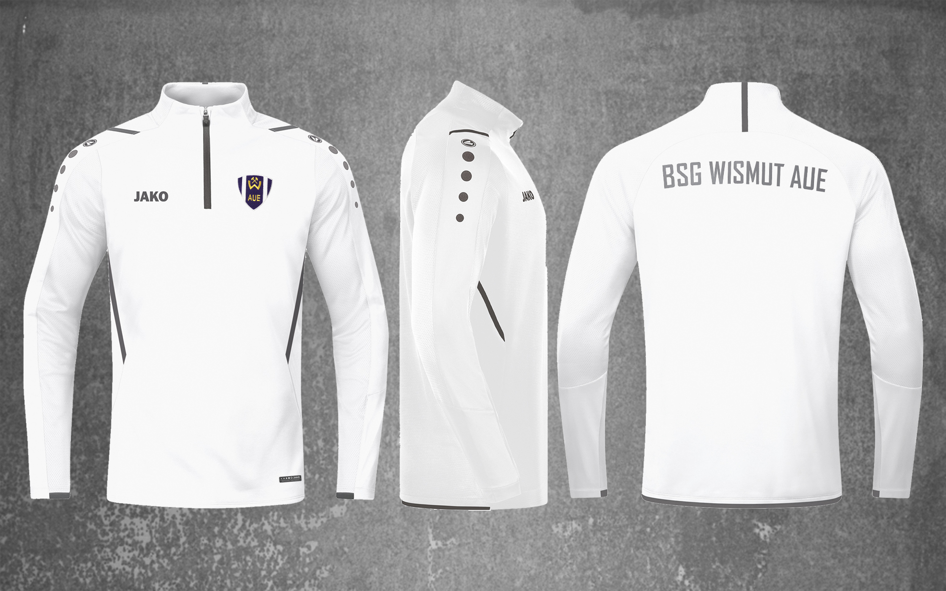 9033_ZipTopWeiss Team-Zip-Top EMMA Gr. 3XL