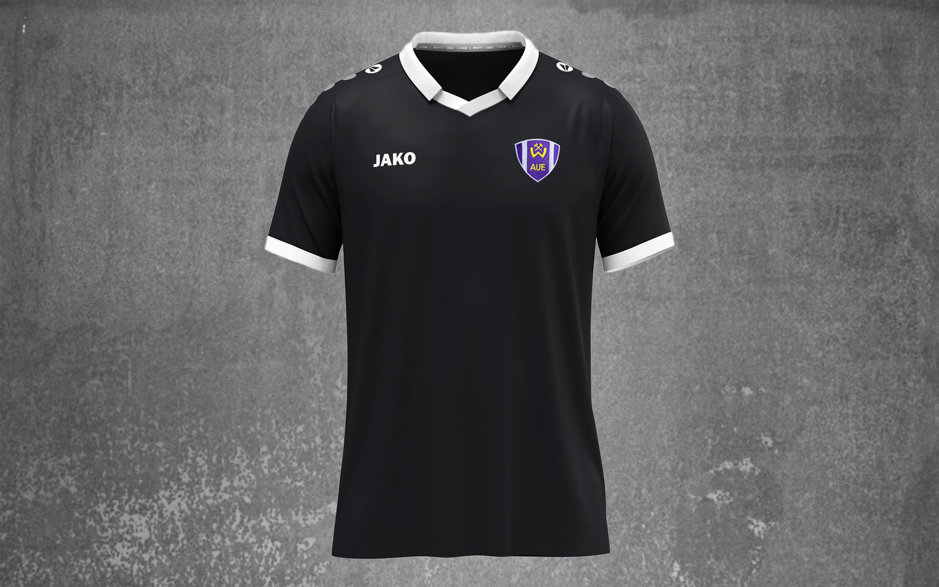 9061_TeamTrikotHerrenSchwarz Trikot SCHWARZ