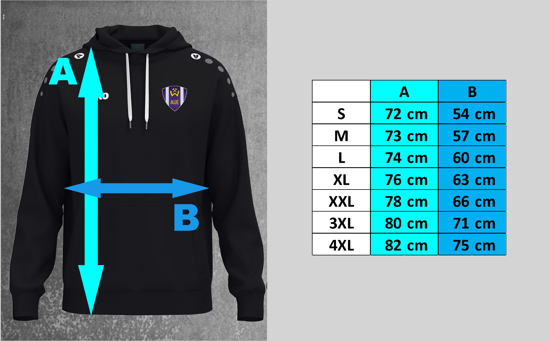 Team-Kapuzen-Sweat